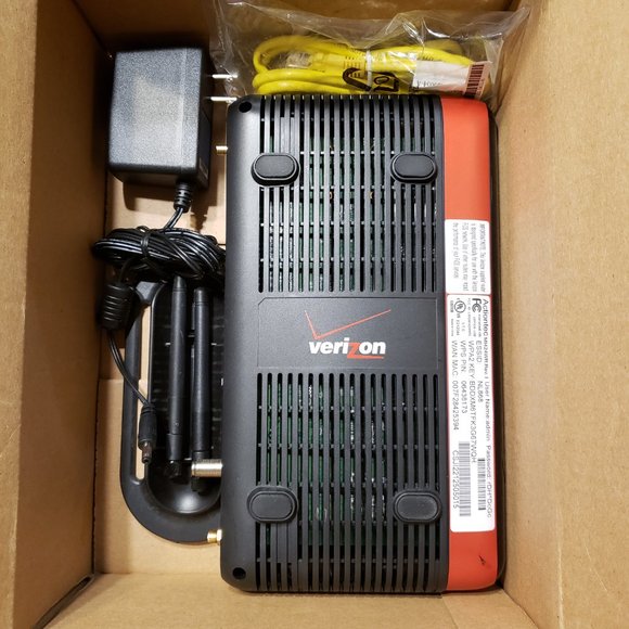 Verizon FIOS - Actiontec MI424WR Rev. I WiFi Router Modem - Picture 4 of 5